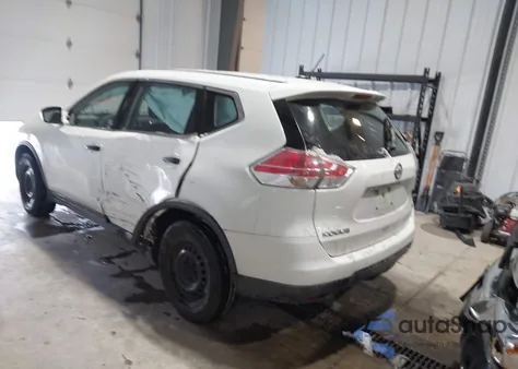 2016 Nissan Rogue S/Sl/Sv z USA, uszkodzony, nr VIN KNMAT2MV6GP703911